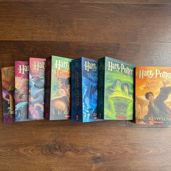 Harry Potter Paperback Book Set - Picture 3 of 6